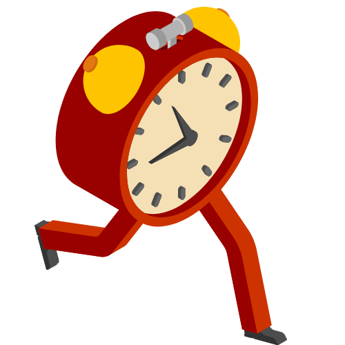 Running clock